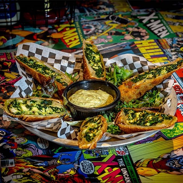 Greek Egg Rolls.