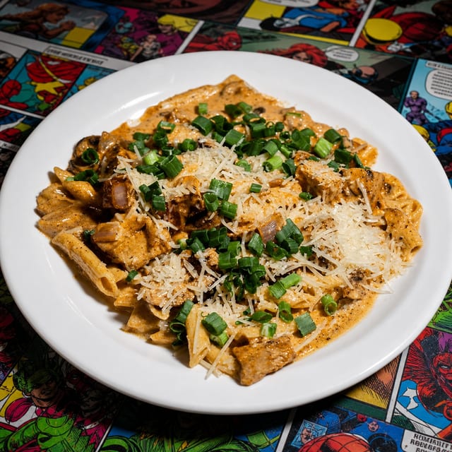 Drunken Cajun Pasta.