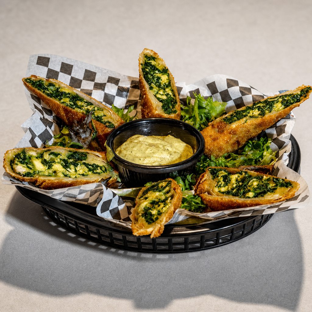Greek Egg Rolls.