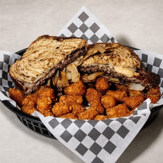 The St. Patty Melt Burger