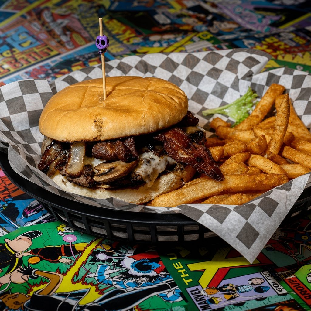 Hooligan Burger.