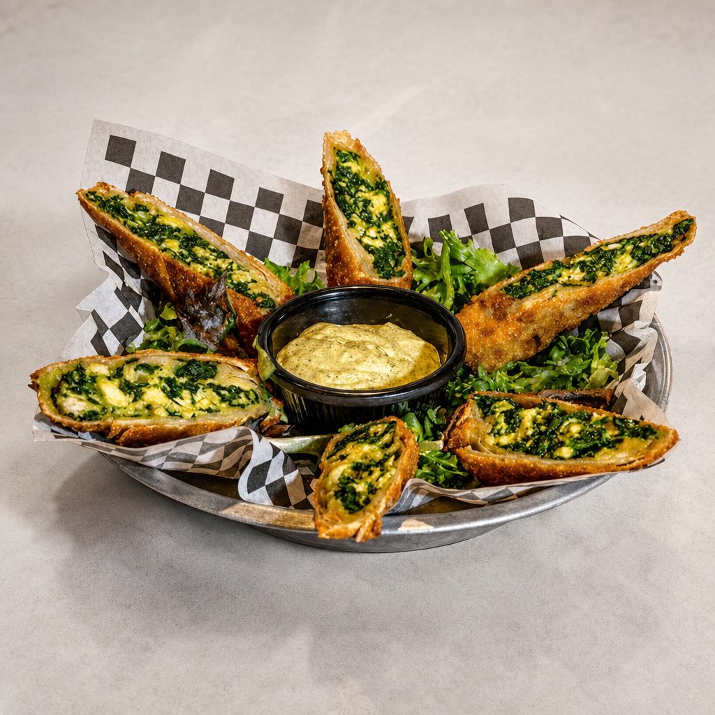 Greek Egg Rolls.