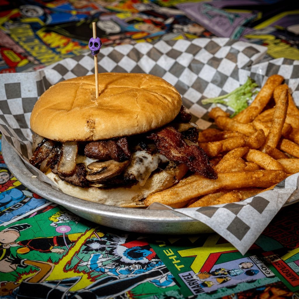 Hooligan Burger.