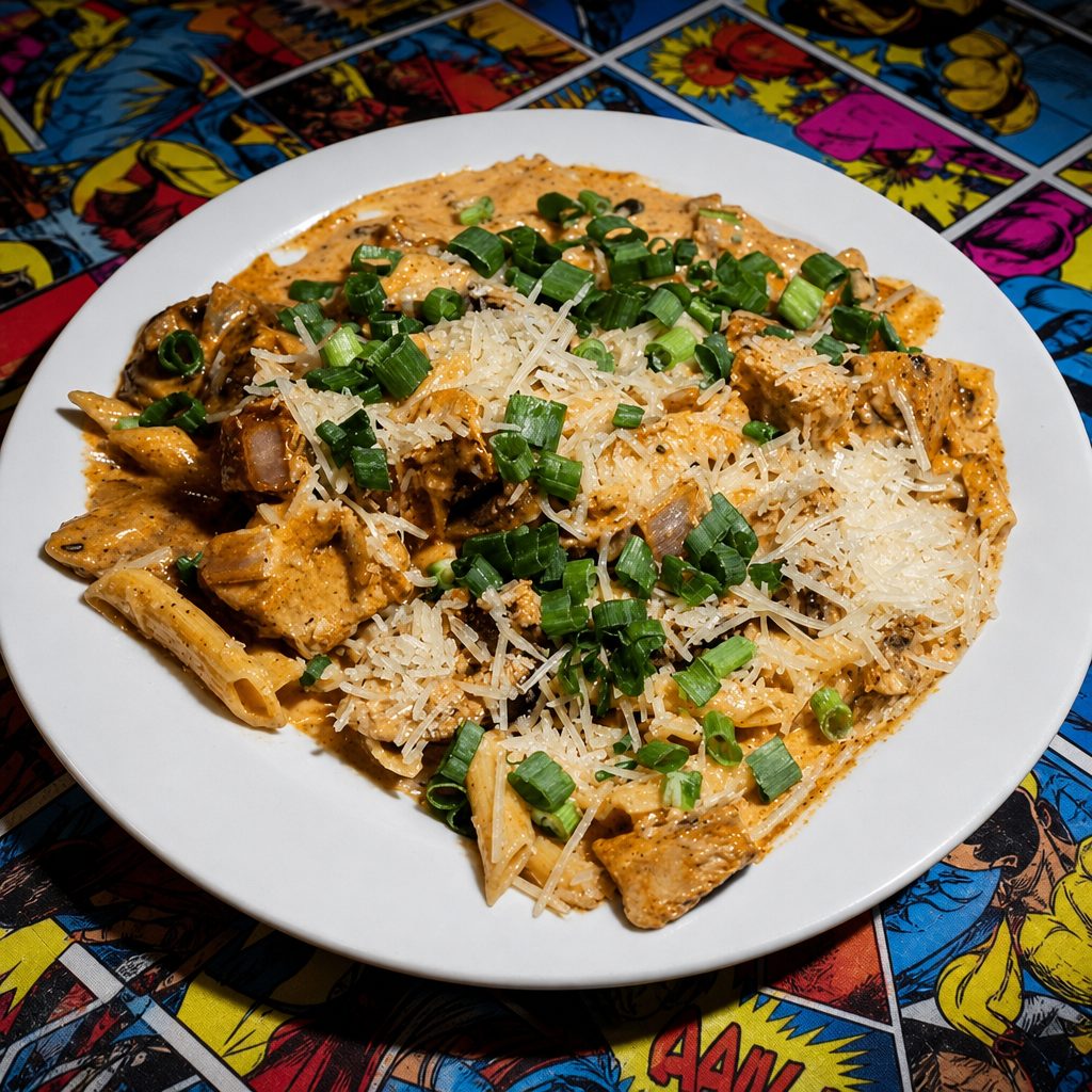 Drunken Cajun Pasta.