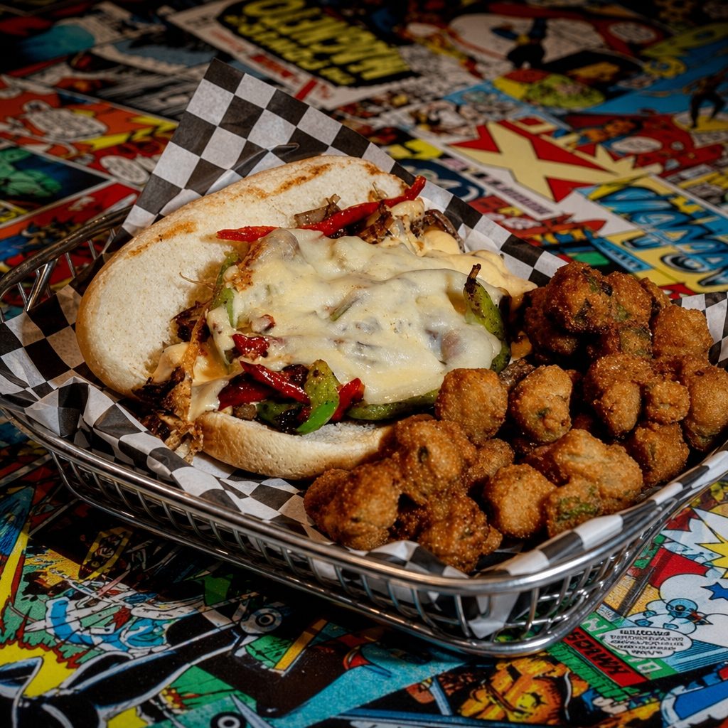 Flip-A-Delphia Sandwich.