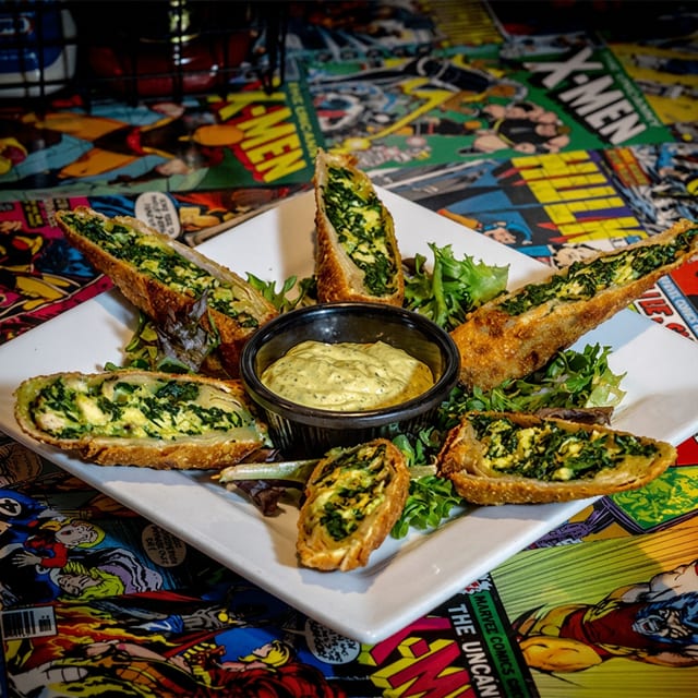 Greek Egg Rolls.