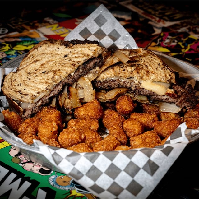 The St. Patty Melt Burger.